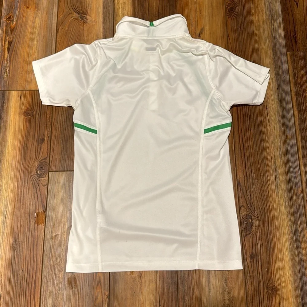 Nike fit dry polo white medium